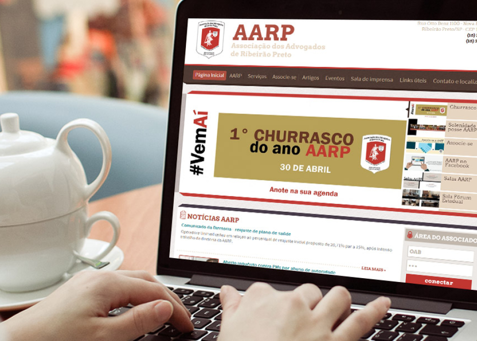 Site institucional AARP 